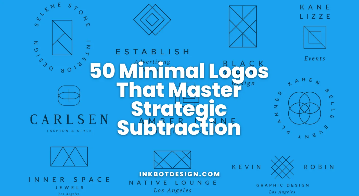 Minimal Logos 50 Minimal Logos That Master Strategic Subtraction 2025 2026