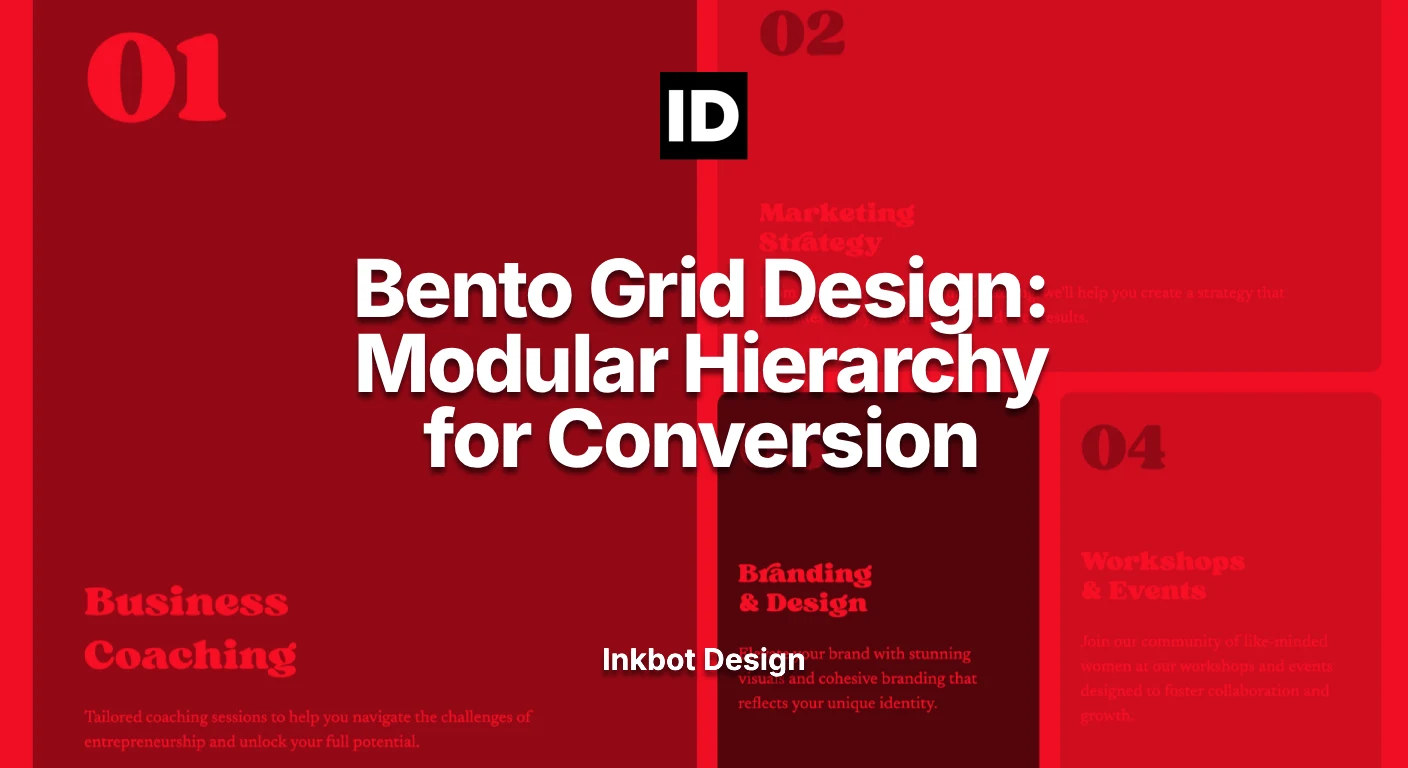 Bento Grid Design Modular Hierarchy For Conversion - Brand Strategy &Amp; Positioning