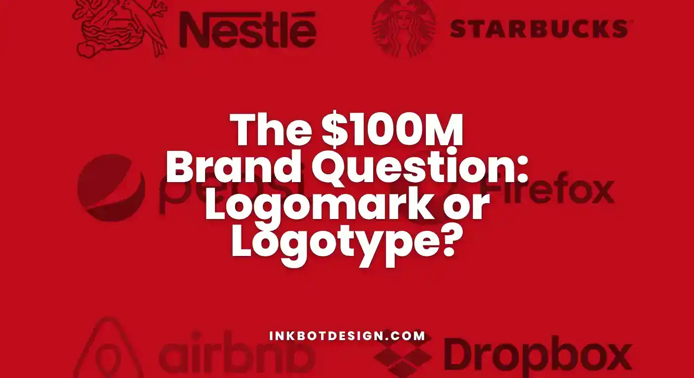 Logomark The 100M Brand Question Logomark Or Logotype